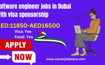 software engineer jobs in Dubai with visa sponsorship