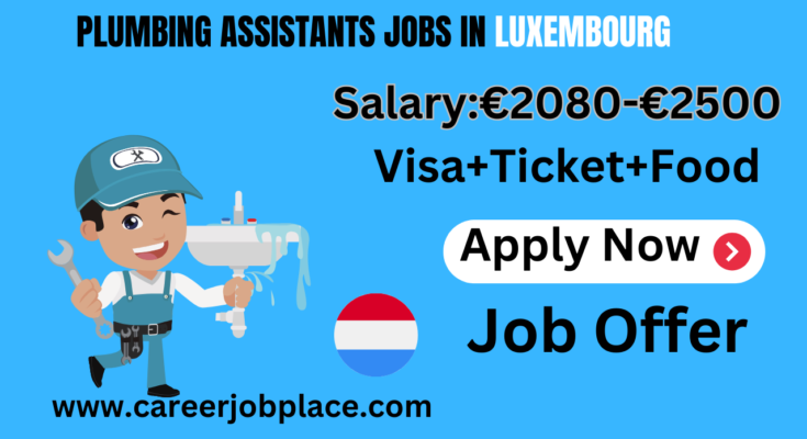 plumber jobs in Luxembourg