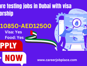 software testing jobs in Dubai with visa sponsorship