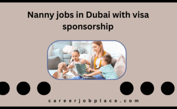 Nanny jobs in Dubai with visa sponsorship